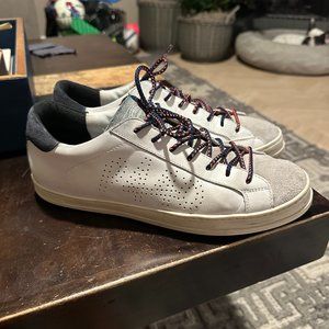 👟 GREAT USED CONDITION P448 Tennis Shoes :: Size 11 :: WHITE 👟